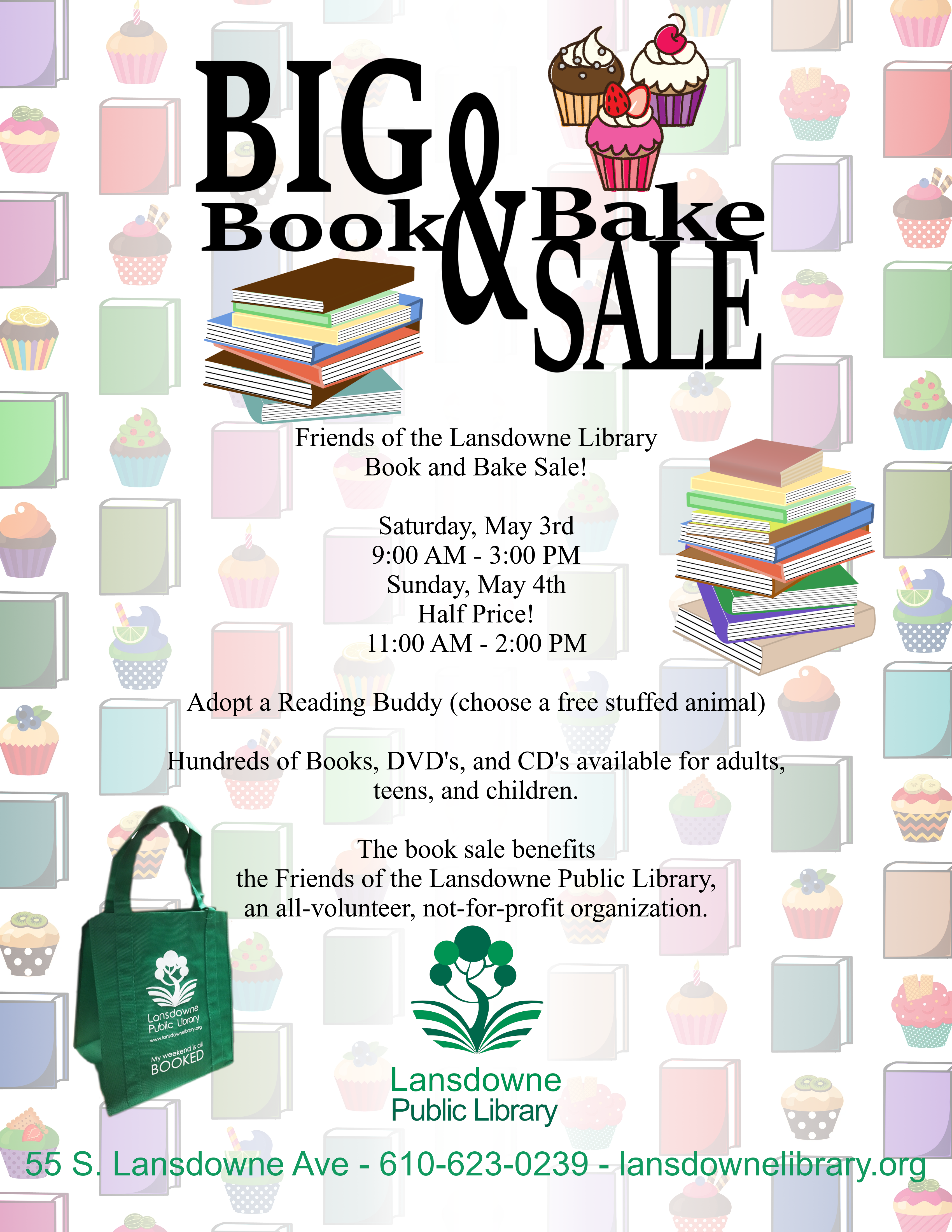 Big Book Sale Poster