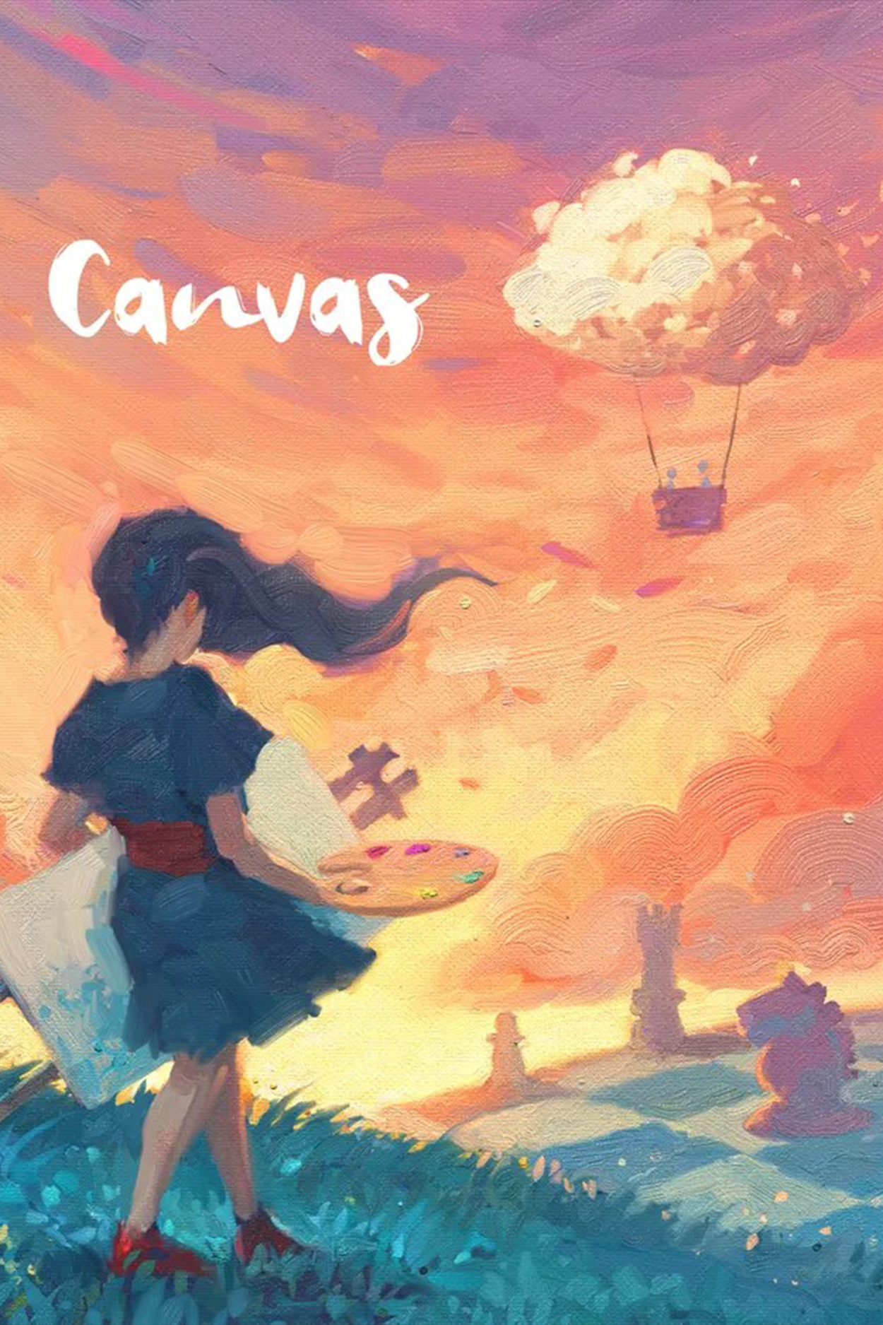 Canvas, A board game by Jeff Chin and Andrew Nerger