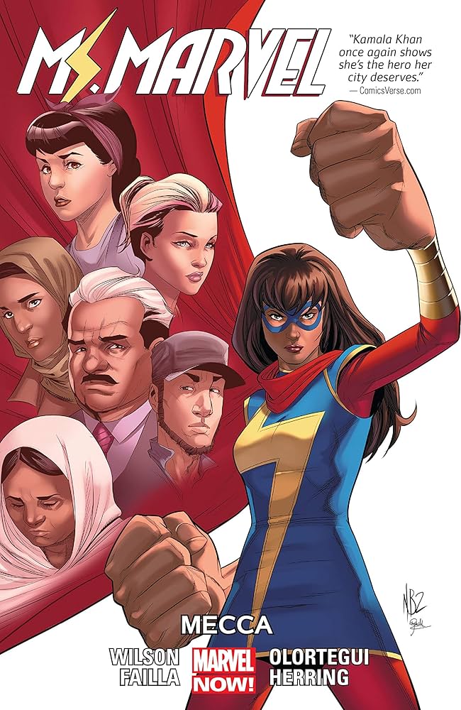 Ms Marvel Mecca Ms. Marvel - Mecca, by G. Willow Wilson, Illustrations by Takeshi Miyazawa and Adrian Alphona