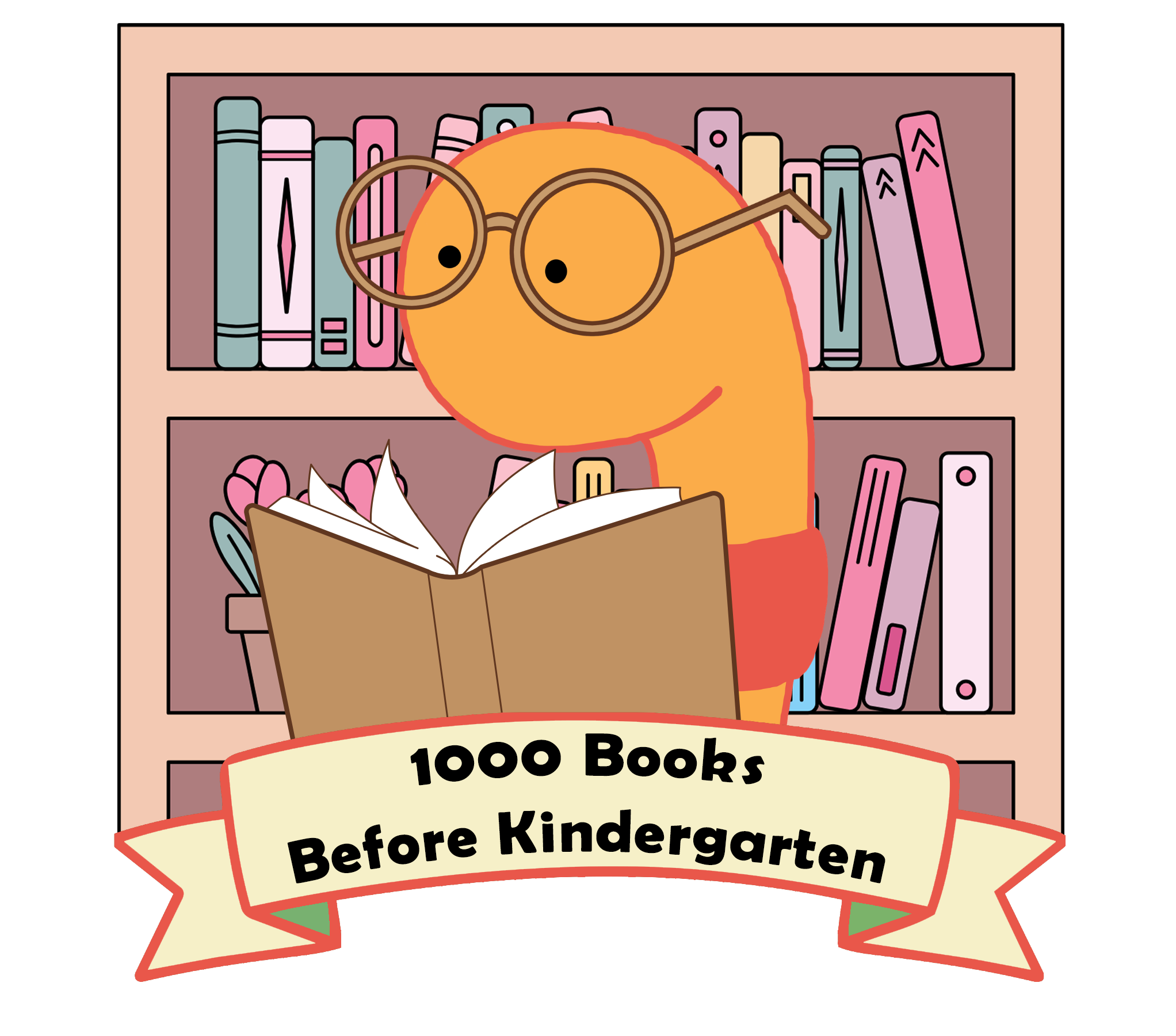 Children's Library Mascot Inchy The Worm